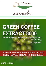 green coffee extract front